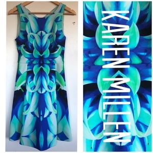 karen millen kaleidoscope dress